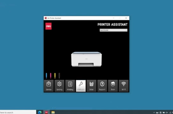 07 Czyszczenie głowicy drukującej za pośrednictwem komputera