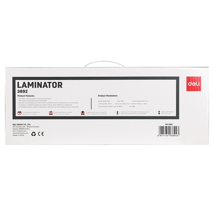 e3892 80 200 mic a3 plastics laminator manufacture