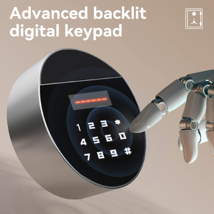 et600 fireproof digital safe china