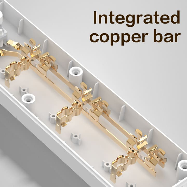 ct701 3 holes 3m universal conventional power strip china