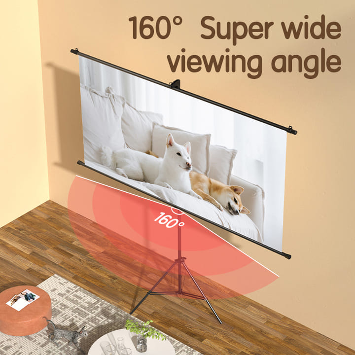 ​es902 84 inch bracket projector screen manufacturer