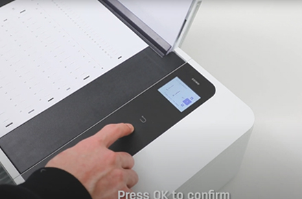 Kalibracja za pomocą drukarki Deli Drukarka atramentowa D311NW