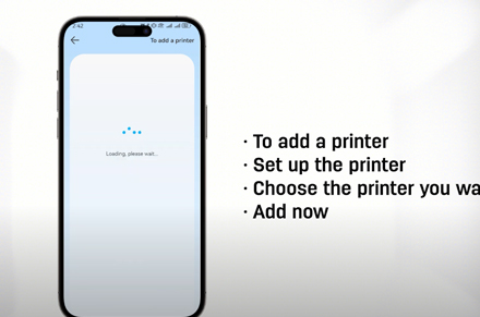 【Deli Print APP】 Bluetooth Networking
