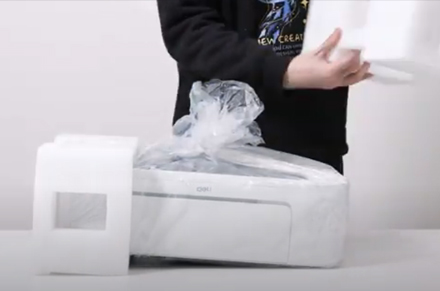 Drukarka atramentowa D311NW Przekuwanie do transportu Deli