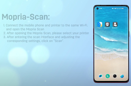 Drukarka Deli M2000 Model WiFi-Mobile-Mopria