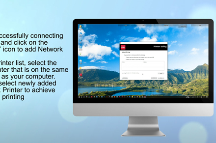 Drukarka Deli P2000 Model WiFi-Mobile-Airprint