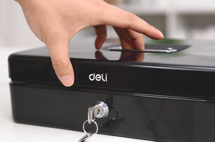 01 Deli ET509 Podwójne warstwy gotówki