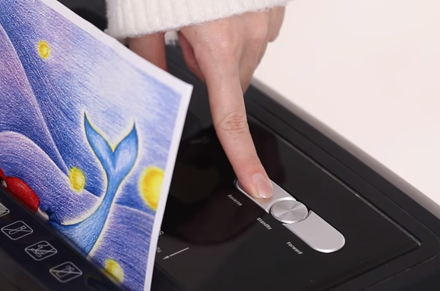 Niszczarka do papieru Deli E14400