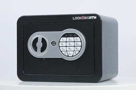 01 LOCKSWORTH VS4501 Mini cyfrowy sejf