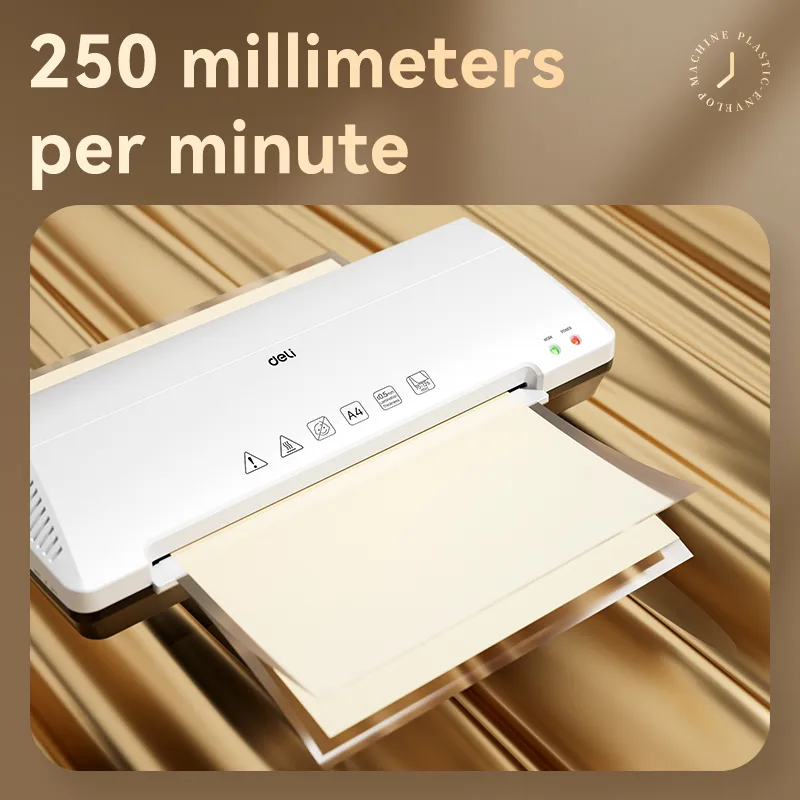 ET102 70–125 mikronów A4 Laminator do plastiku