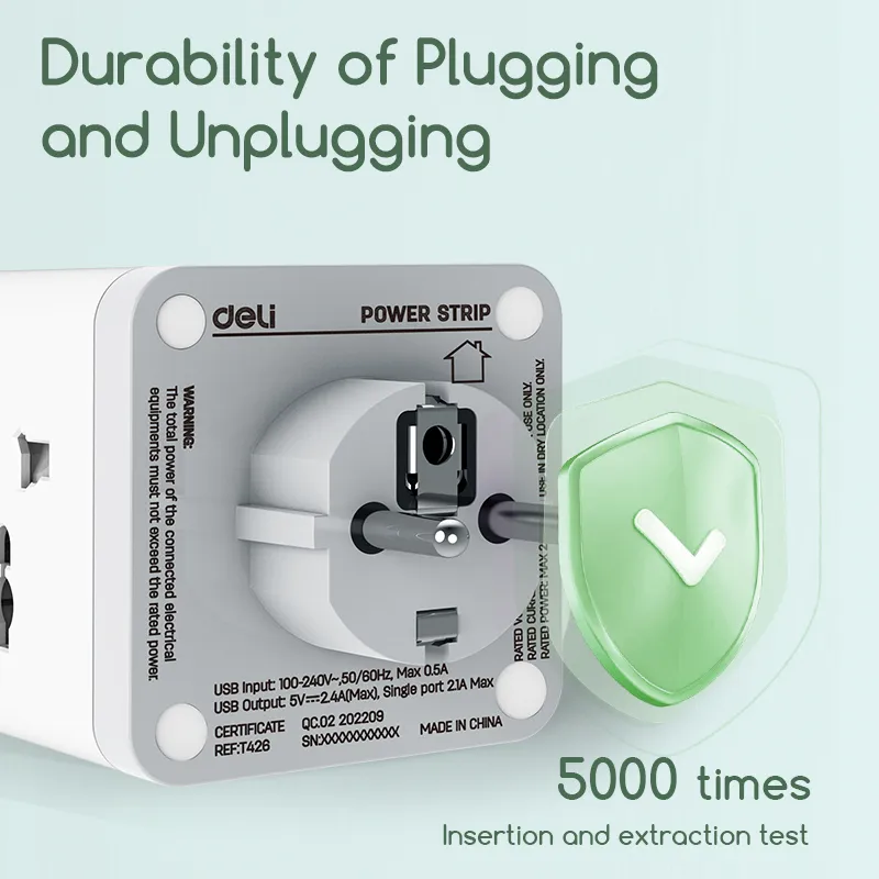 Et426 4 otwory europejski konwencjonalny adapter 9